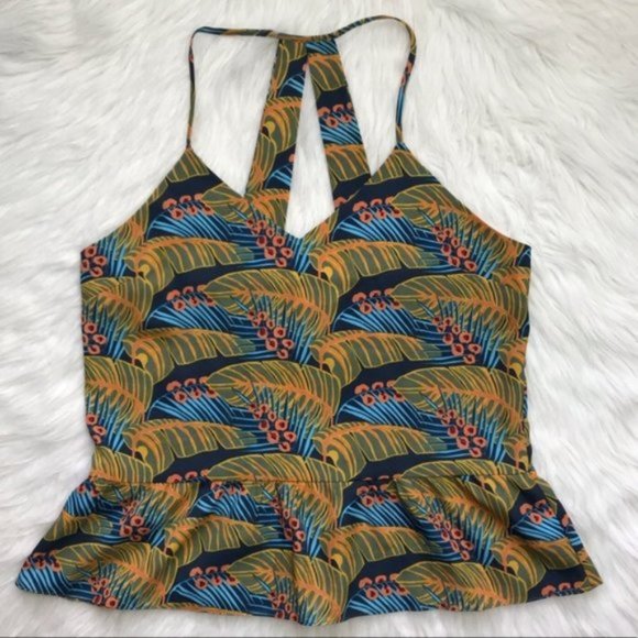 Anthropologie Tops - HD in Paris Anegada Palm Print Tank Large